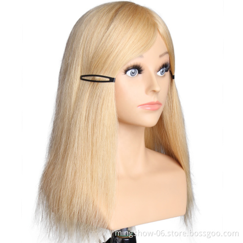 hairdressing head manufacture,613 practice dolls blond color